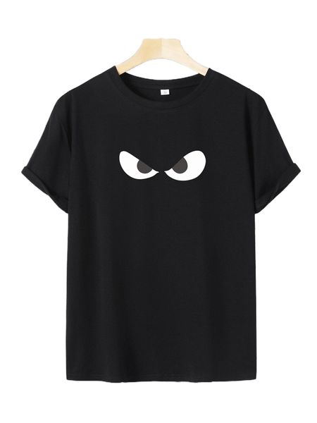 

men cartoon graphic tee w3vi#, White;black
