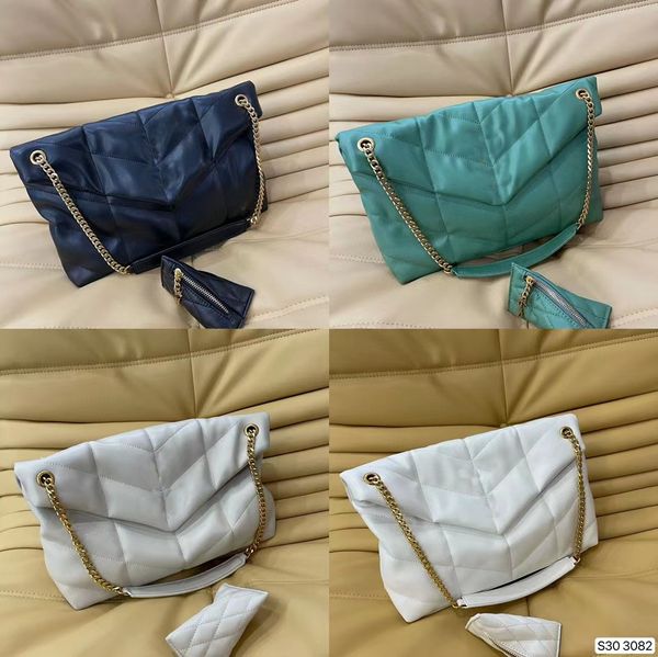 

soft and glutinous cloud bag chain messenger shoulder bags