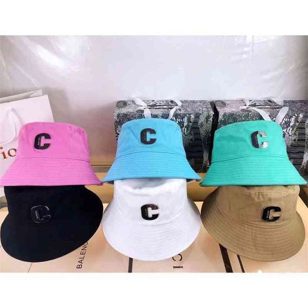 

caps hats duckbill korean version of spring and summer big c fisherman female leisure versatile net red basin fashion match home, Blue;gray