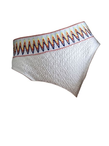 

chevron tape bikini bottom g2lr#, White;black