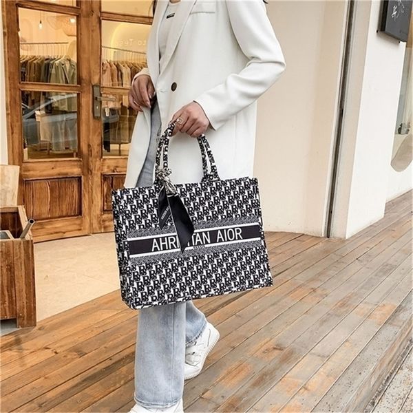 

large capacity female portable vegetable spring and summer canvas tote bag wholesale factory store online