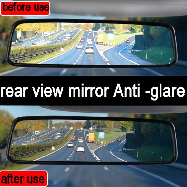 Auto Innen Rückspiegel Anti-Glare Film Nano Schutz Filme Nacht Rückfahr Blockierung Auto Aufkleber Zubehör Universal