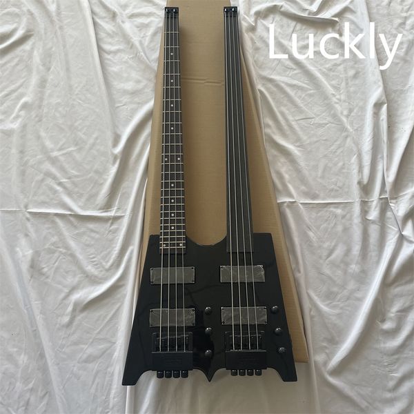 

in stock matte black electric guitar bass 4 string and 4 string