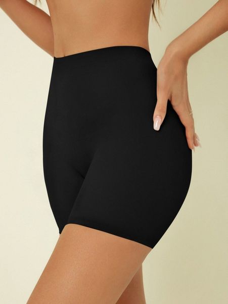 

plain shapewear bottom y37n#, Black;red