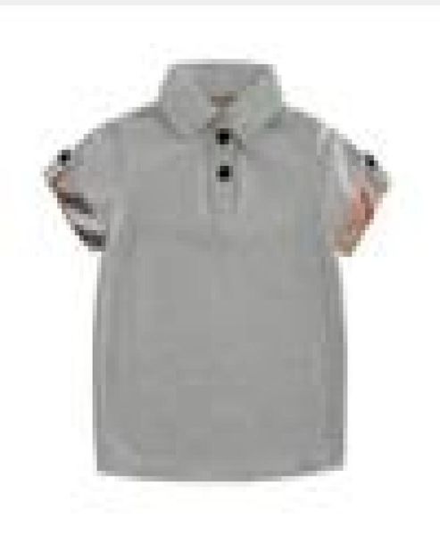 

boys039 summer short sleeve tshirt cotton lapel casual grey children039s top, Blue