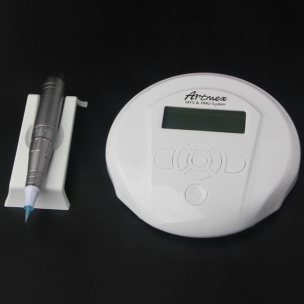 

professional microneedle artmex v6 permanent makeup eyebrow tattoo machine digital control panel micropigmentation mts pmu 2in1 dermapen mic