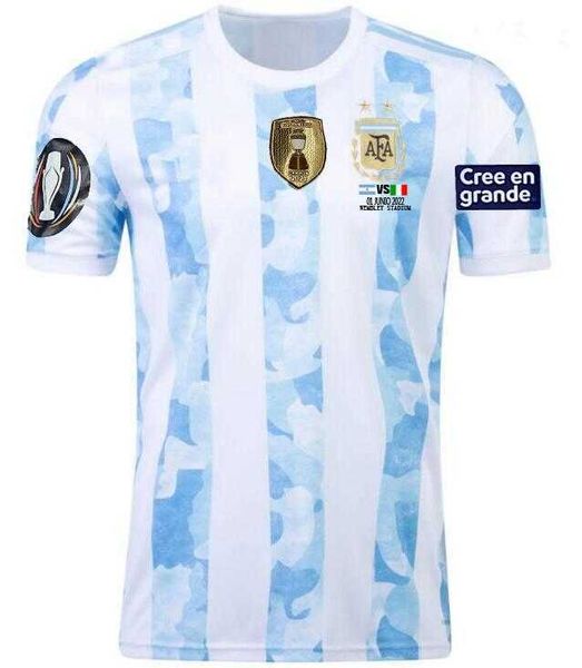 

player fans argentina soccer jersey finalissima special 21 22 23 di maria football shirts 2021 2022 2023 dybala lo celso maradona men kids, Black