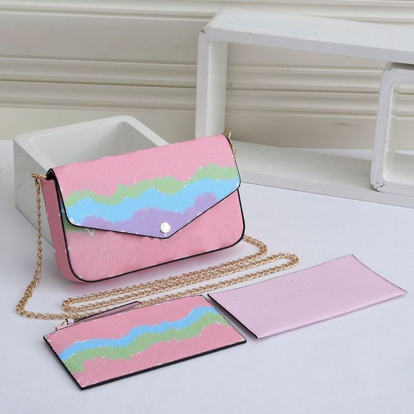 

fashion design bags women envelope handbags luxury crossbody double letter shoulder classic clutch womens wallets pu leather bags