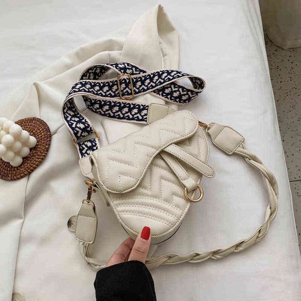 

50% off factory stores korean net red ins same saddle women's 2022 trend armpit fashion new foreign style one shoulder messenger bag