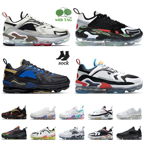 

men trainers tn plus maxs evo 360 running shoes sports fly knit cushion jogging sneaker triple black white bright citrus evolution of icons