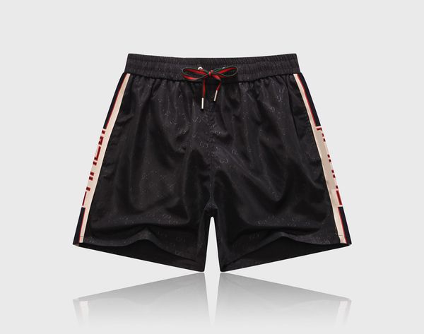 

designer sommer mode herren men's shorts bademode strand shorts qualitÃ¤t casual surf polo mÃ¤nner board kurze schwimmhosen grÃ¶Ãe m-xxxl, White;black