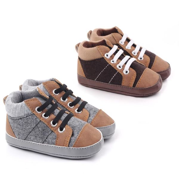

baby shoes autumn spring newborn boys girls toddler shoes anti-slip soft high-baby casual sneakers172c