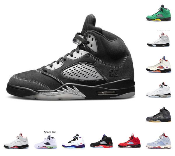 

new jumpman what the 5 2022 5s high shoes mens sail stealth 2.0 raging bull red 3 oreo hyper royal oregon ducks ice blue suede alternate, Black