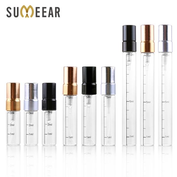 

100piece/lot refillable perfume bottle empty spray bottle aluminium perfume bottles atomizer cosmetic travel container perfumes 220711