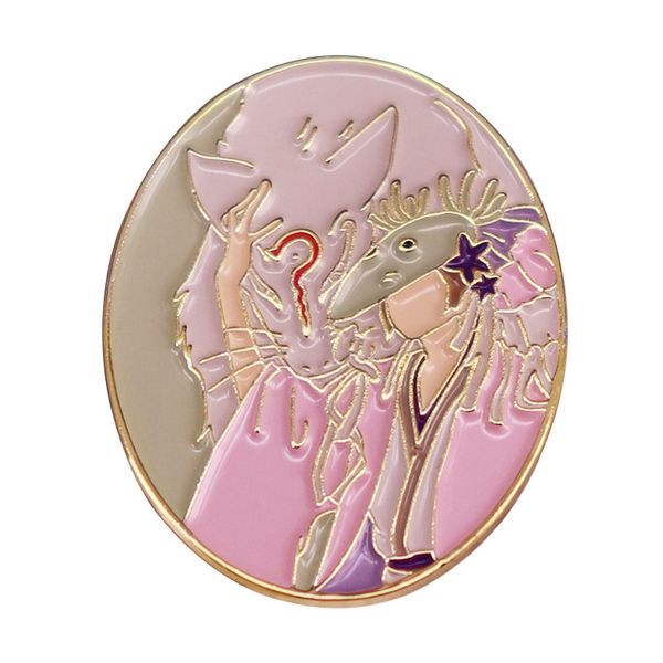 

inuyasha sesshomaru enamel pin anime badge jewelry, Blue