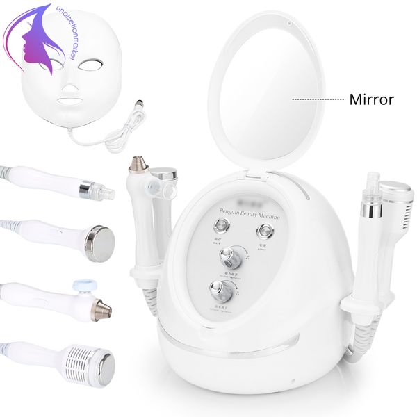 

2022 5 in1 ultrasound head machine with 7 color led pn skin rejuvenation mask usa