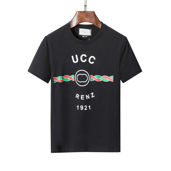 

2022 men's t-shirt paris new alphabet print designer luxury short sleeve fashion t-shirt clothing quality brand asia size m-3xl hfr1, White;black