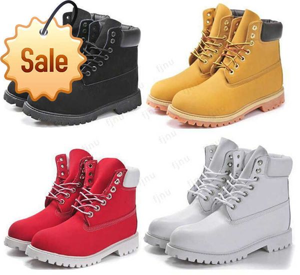 

2021 designer shoe winter men women waterproof boot brand couples genuine leather warm snow boots casual martin hiking sports shoes high cut, Black