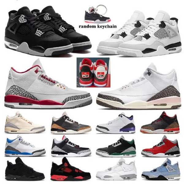 

basketball shoes woman mens sneakers 4s university blue white sail black cat racer blue charity game katrina men women trainers size 36-47