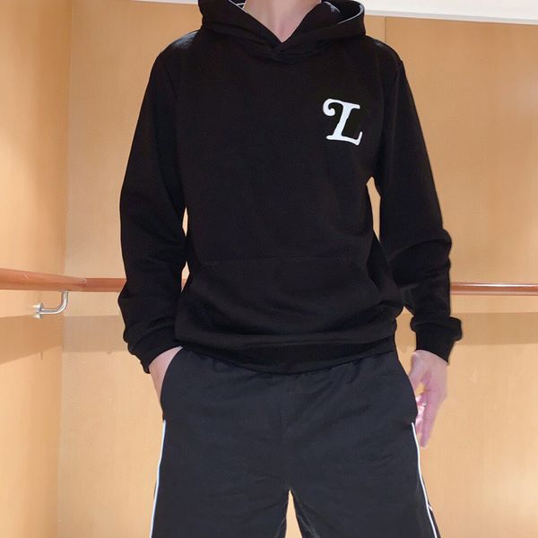 

men's hoodies & sweatshirts hoodie casual long sleeves men harajuku sweatshirt face mask tracksuit solid color sportwear, Black