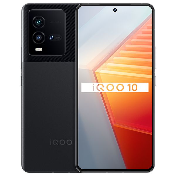 Orijinal Vivo IQOO 10 5G Cep Telefonu 8GB 12GB RAM 256GB 512GB ROM Snapdragon 8 Plus Gen 1 50mp Af Android 6.78 