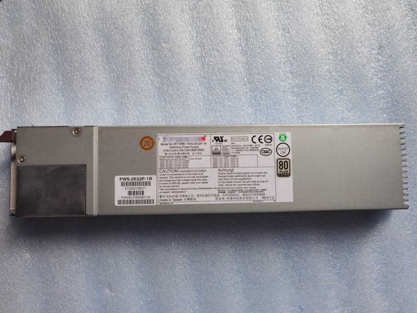 PWS-2K02P-1R 2000W ORIGINAL PARA SUPERMICRO MODULO DE POWER SOUNDA DE PODERAÇÃO REDUNDENTE ANTES DE RESPOSTA TESTE PERFEITO