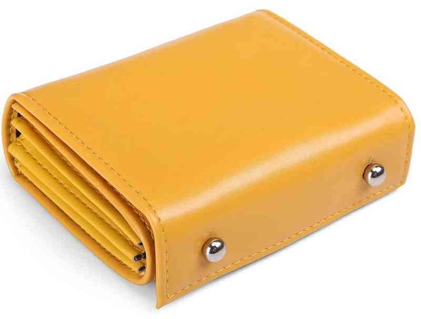 

leather wallet men's wallet long money cloth magnetic zero wallet 220718, Red;black