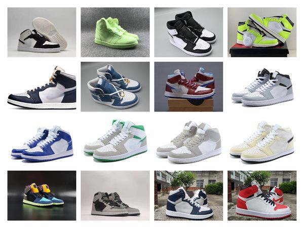 

with box 2022 mens and womens basketball shoes sneakers 3 green blue grey toe shattered backboard for men sports shoes us7-12