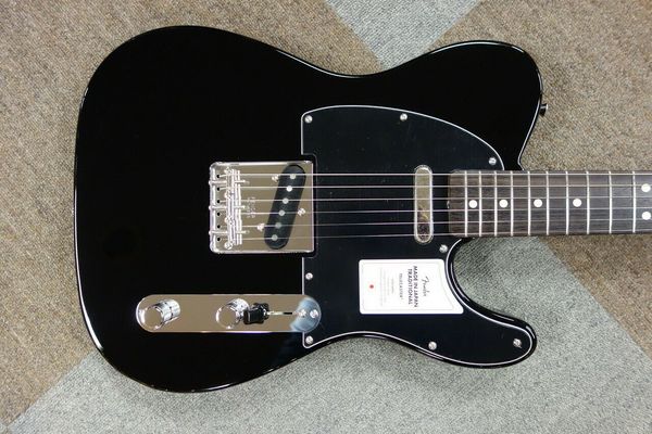 

2022 collection mij trad. 70s tl rosewood fingerboard black electric guitar