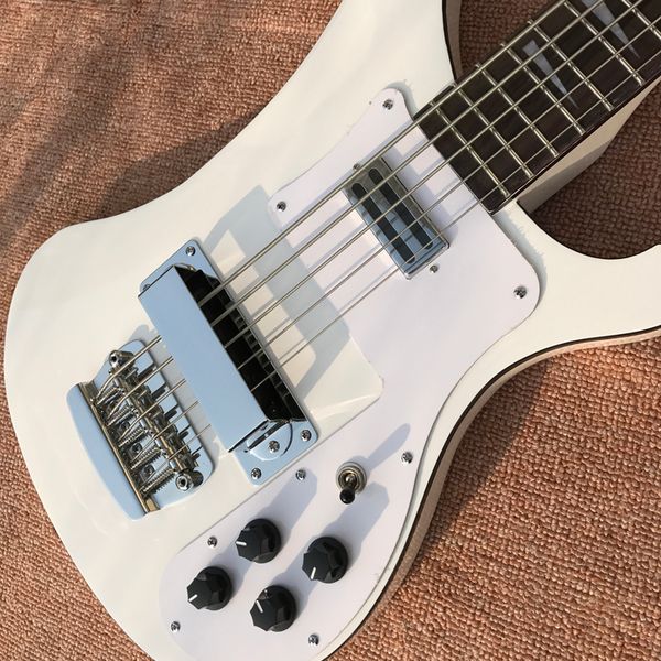 

oem5 string electric guitar white guitar color can be customized delivery