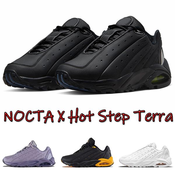 

classic nocta x step terra running shoes for men women big size 36-46 triple white black purple low leather platform sneakers outdoor sports
