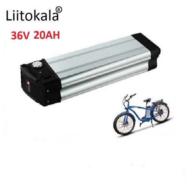 LIITOKALA 36V 20AH Silverfish 1000 W Elektrikli Bisiklet Pil ile 20A BMS