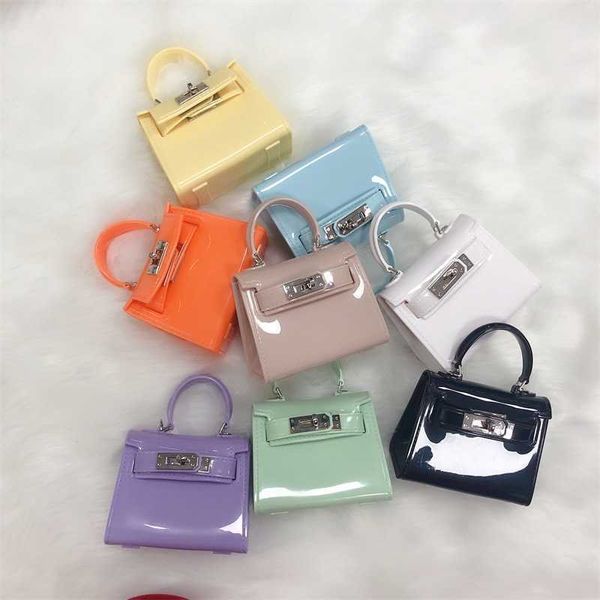 Kinder Mode Tasche Kleine Mädchen One-schulter Tasche Kinder Metall Schnalle Tasche Geldbörse Dame Stil Mädchen Prinzessin Handtasche