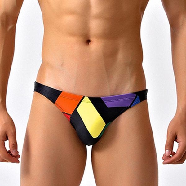 Costumi da bagno da donna Costumi da bagno da uomo sexy Slip da bagno bikini Costume da bagno da uomo Costume da bagno Pantaloncini da spiaggia Gay Desmiit Zwembroek Pouch 2022Wome