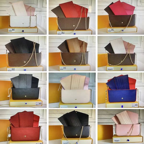 

hbp various pochette luxury chain bags wallets designer women cross body bag shoulder handbags embossed old fashion female crossbody purse c