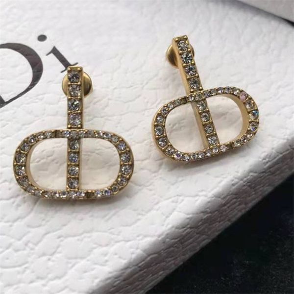 

coupon online outlets pair full diamond vertical bar long women's fashion earrings, Golden