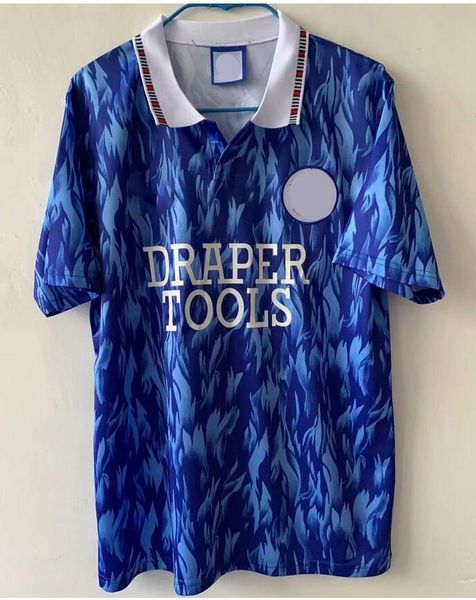 

1991 1992 1993 retro soccer jerseys vintage 91 92 93 football shirt classic away blue dowie tissier hurlock maddison benali dodd shearer rid, Black;yellow