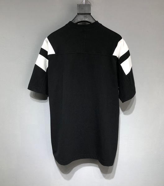 

hip hop muscle fit curved hem white cotton custom printing men women t shirt casual quantity trend oversize xs-l 653rg 43s4, Black;brown