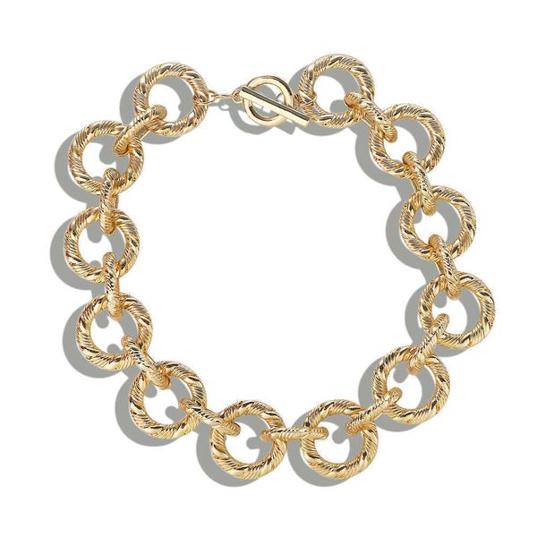 

gold necklace hip-hop alloy chain female choker fashion women jewelry, Silver