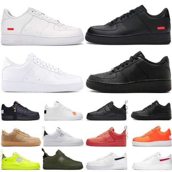 

low mens women casual shoes airforce 1 platform shoes triple white black just orange volt designer skateboard sneakers outdoor air trainers