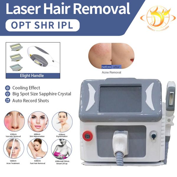 Manuale dell'utente Approvato Ipl Machine Hr Big Power Opt Elight All Skin Adatto Laser Hair Remove Equipment