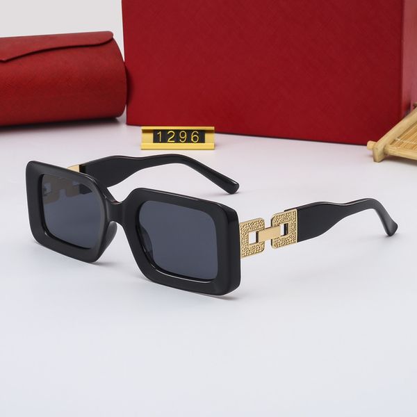Markendesigner Polarisierte Sonnenbrille Hohe Qualität Metallscharnier Sonnenbrille Männer Brille Frauen Sonnenbrille UV400 Objektiv Unisex mit Box A0018