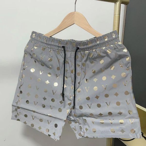 

mens summer designer shorts fashion loose swimming suits womens streetwear clothing quick drying swimwear letters printed board beach pants, White;black