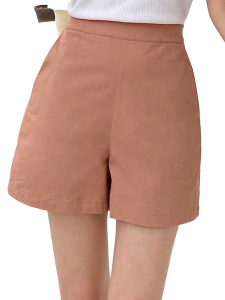 

dazy high waist wide leg shorts d68v#, White;black