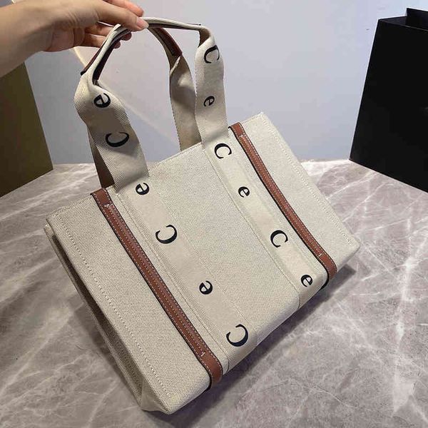 

evening bags fashion designer shopping bag womens tote shoulder bag women large capacity canvas handbags purse crossbody 220707