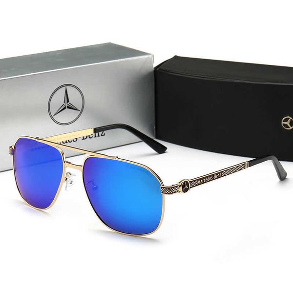 

luxury designer sunglasses mercedes benz / mercedes benz men's square sunglasses driving outdoor hd sunglasses traveling 0117, White;black
