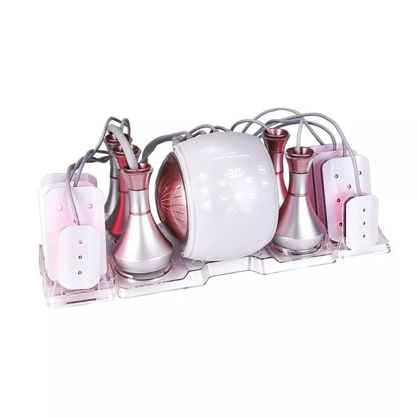 

multifunctional 6 in 1 rf 80k cavitation 5d lipo pad laser slimming machine