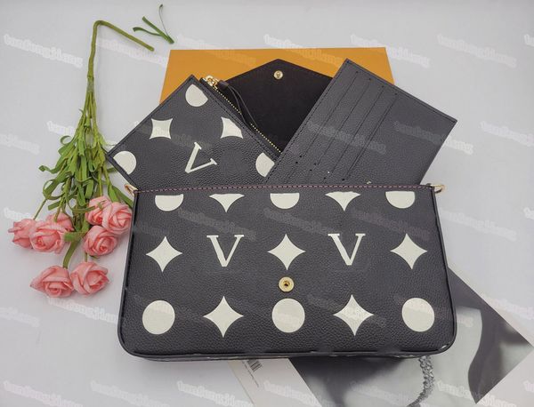 

fashion men and women wallet three piece suit card leather designer famous brand long european and american style matching box size 19-9-2cm, Red;black