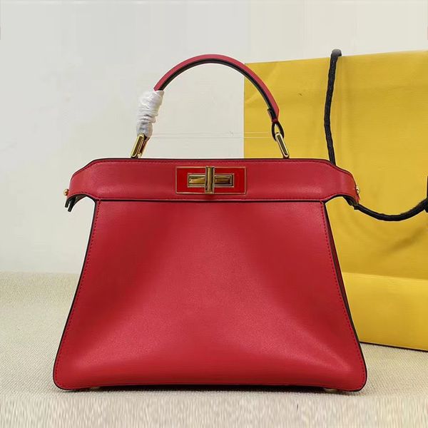

design kitten bag retro color blocking leather large capacity ladies new handbag fashion multifunctional diagonal shoulder bag