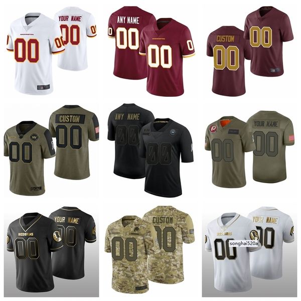 

2021 custom washingtons men women youth football team edition city split vapor limited stitched jersey size s-6xl''nfl'', Black
